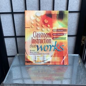 Teacher resource ! Classroom instruction that works by Robert Marzano & others